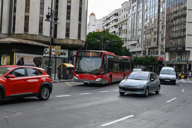 Transporte público en València durante la Fase 0