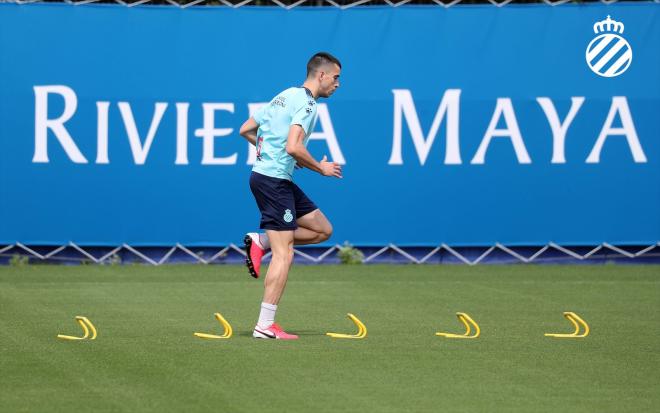 El Espanyol trabaja de nuevo en la Ciudad Deportiva Dani Jarque (Foto: RCDE).