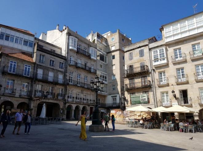 La Plaza de la Constitución, en Vigo (Foto: Tripadvisor).