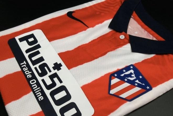 La nueva camiseta del Atlético de Madrid.