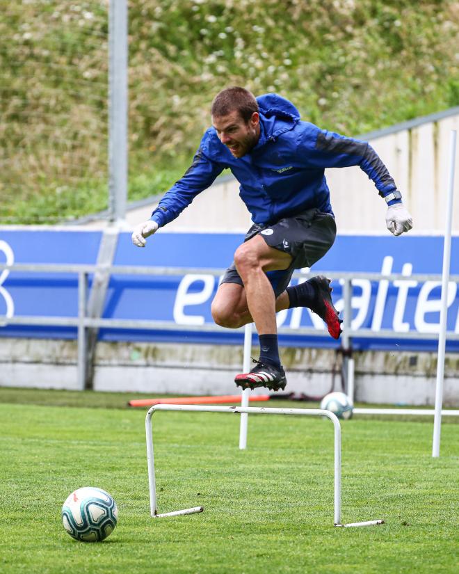 Asier Illarramendi en un entrenamiento de Zubieta (Foto: Real Sociedad).