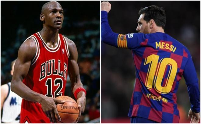 Michael Jordan y Leo Messi.