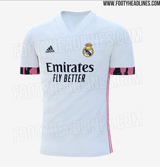 Filtrada la camiseta del Real Madrid 2020/2021 (FOTO: Footy Headlines).