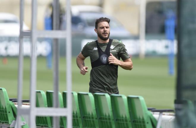 Joaquín, en un entrenamiento (Foto: Kiko Hurtado).