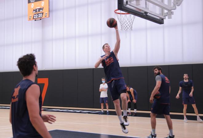 El Valencia Basket comienza a entrenar por grupos