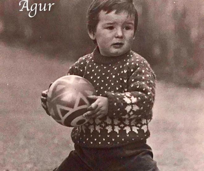 Nino destaca el carrerón de un Aritz Aduriz que de niño ya mostraba su gran amor por el balón.