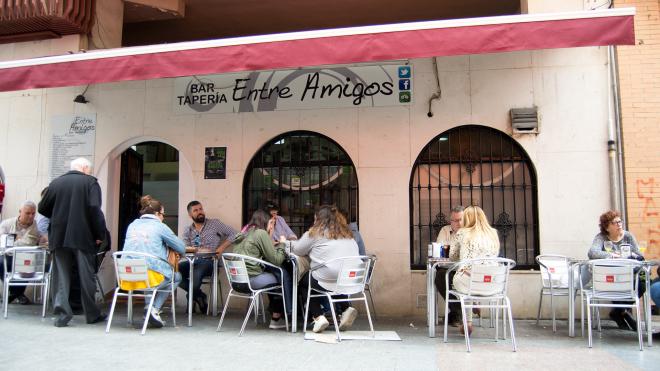 Bar Entre Amigos, en Huelva