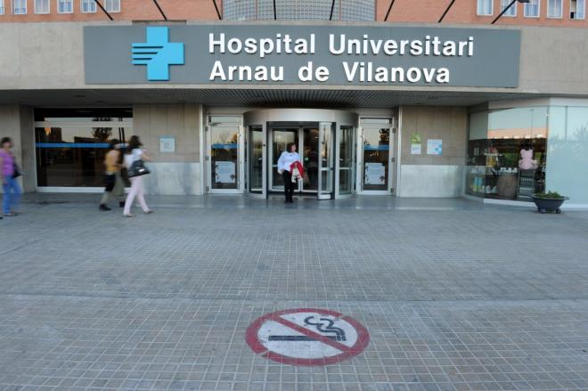 Hospital Universitario Arnau de Vilanova en Lleida tras los rebrotes de coronavirus.