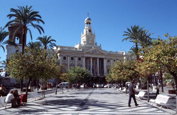 Imagen de la Plaza de San Juan de Dios (Foto: Transparencia Cádiz).