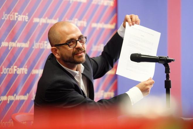 Jordi Farré, impulsor de la moción de censura (Foto: EFE).