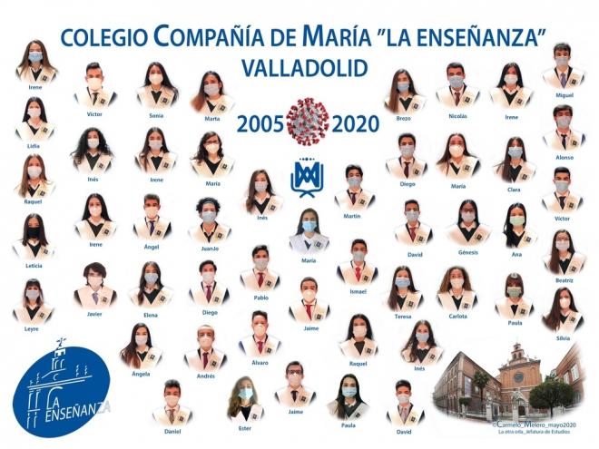 Orla del Colegio Compañía de María de Valladolid (Foto: El Día de Valladolid).