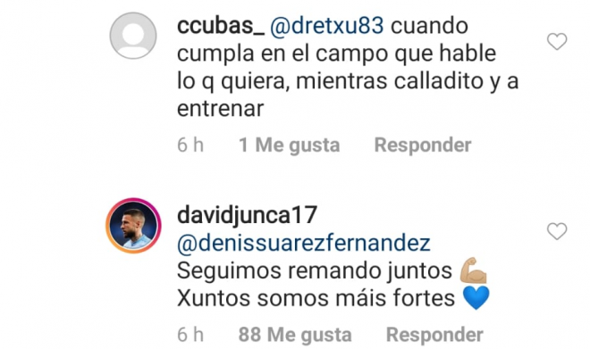 Respuesta de Juncà (Foto: Instagram).
