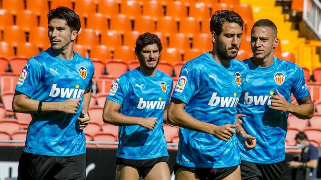 Guedes y Rodrigo listos para LaLiga (Foto: Valencia CF)