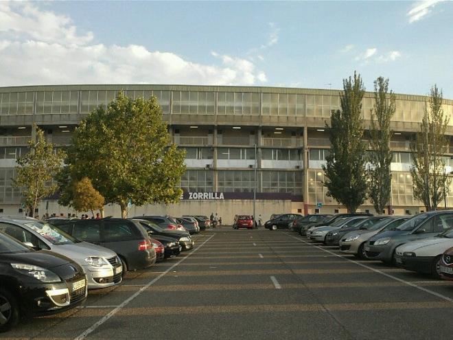 Parking del Nuevo Estadio José Zorrilla.