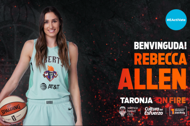 Rebecca Allen, fichaje del Valencia Basket