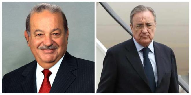 Carlos Slim y Florentino Pérez.