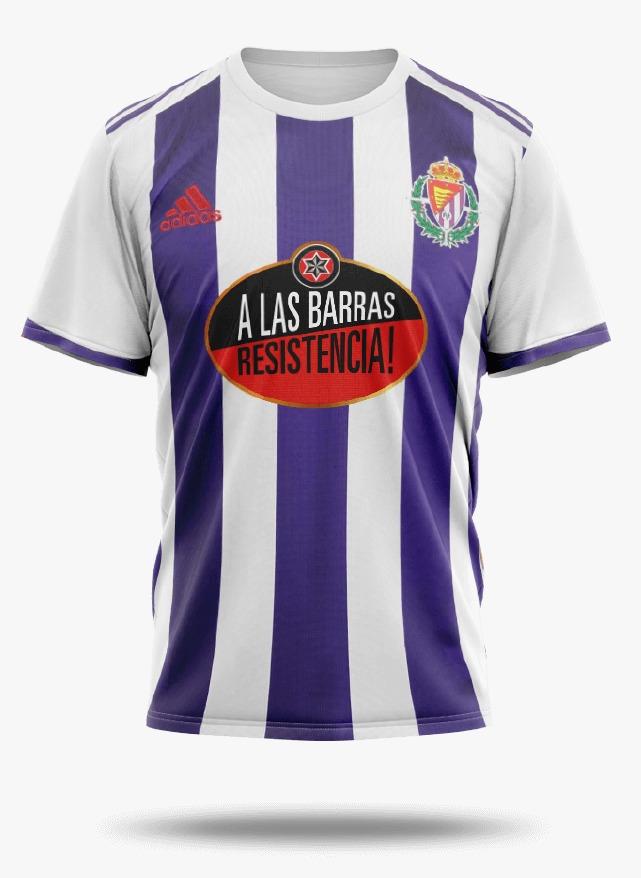 Camiseta especial que lucirá el Real Valladolid este miércoles