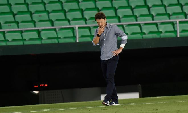 Rubi, entrenador del Betis (Foto: Kiko Hurtado).