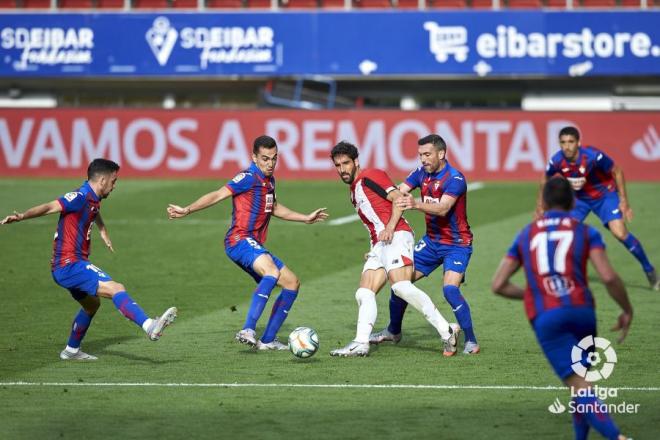 Partido entre el Eibar y el Athletic de la pasada temporada (Foto: LaLiga).
