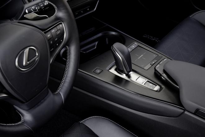 Interior de un modelo de Lexus.