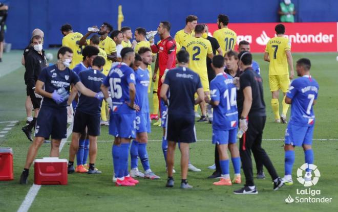 Lopetegui da instrucciones a sus jugadores en Villarreal (Foto: LaLiga).