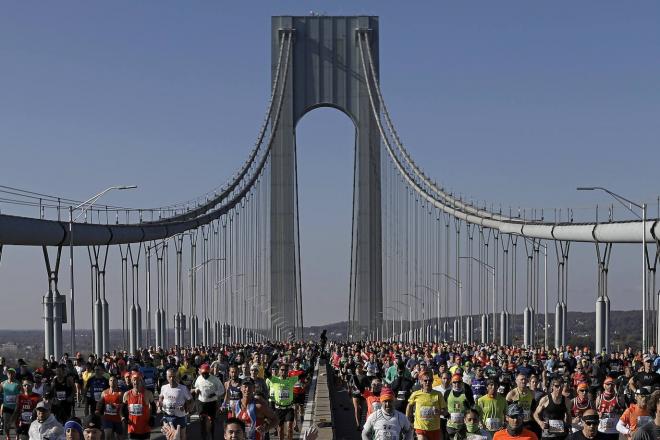 Vista de la edición de 2019 del Maratón de Nueva York (FOTO: EFE).