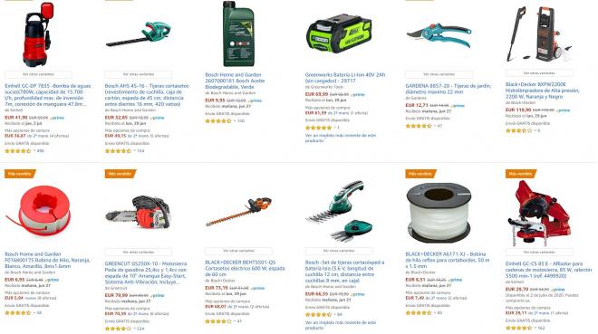 Ofertas Amazon 26 de junio: productos de jardinería.