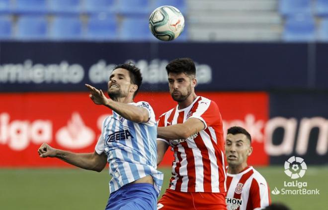 Málaga-Girona (Fotos: LaLiga)