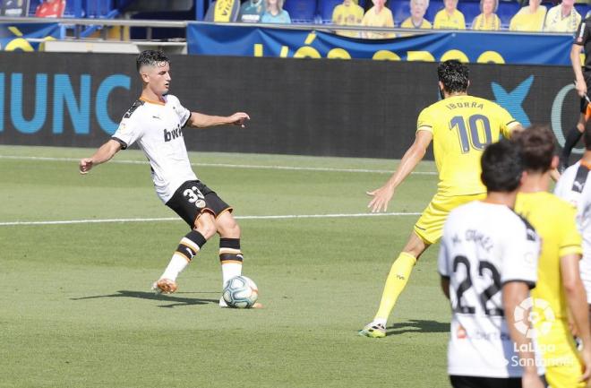 Un joven Guillamón emergía en un Villarreal-Valencia CF (Foto: LaLiga).