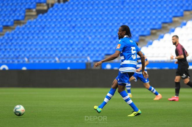 Abdoulaye Ba en el Deportivo-Sporting (Foto:RCD)