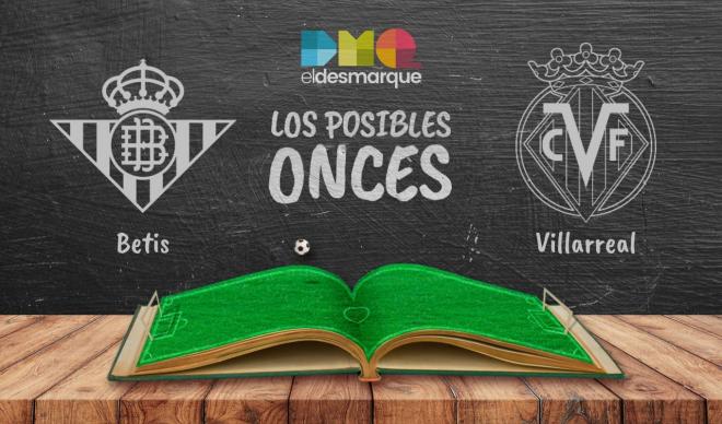 Los posibles onces del Real Betis-Villarreal.