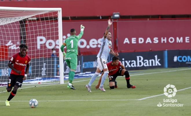 Iago Aspas pide que el gol fantasma suba al marcador (Foto: LaLiga).