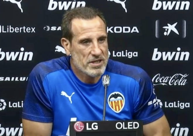 Voro, entrenador del Valencia CF (Foto: Valencia CF)