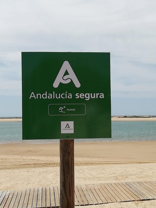 El sello de 'Andalucía Segura' también en las playas.