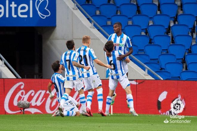 Alexander Isak, autor del gol de la victoria de la Real (Foto: LaLiga).