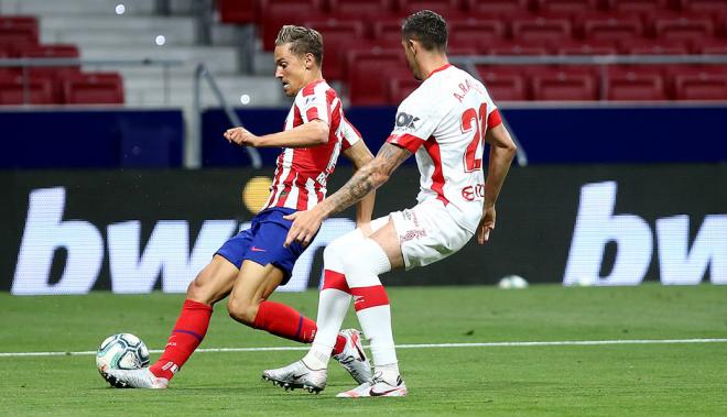 Marcos Llorente, en el duelo ante el Mallorca (Foto: Atlético de Madrid).