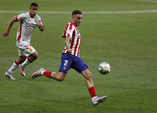 José María Giménez, ante el Mallorca (Foto: Atlético de Madrid).