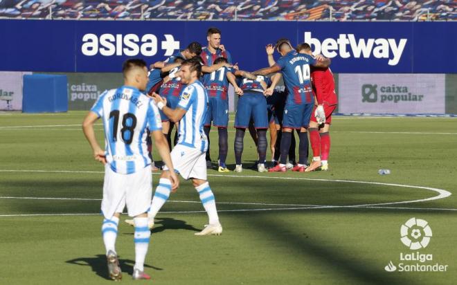 El Leavante se conjura antes del partido ante la Real Sociedad (Foto: LaLiga).