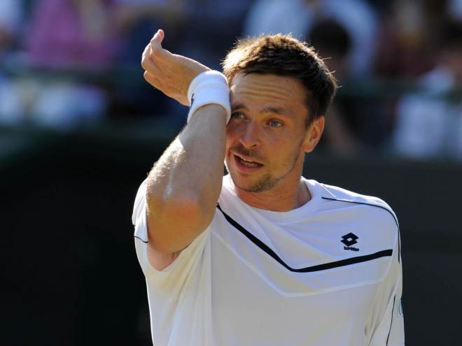 Robin Soderling, durante un partido.