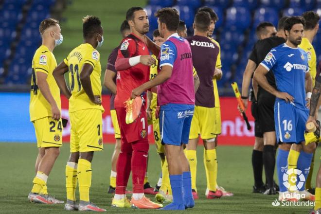 Asenjo, la principal novedad en el once de Unai Emery (Foto: LaLiga).