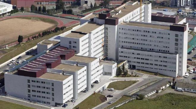 Hospital San Agustín, en Avilés (Foto: EFE).