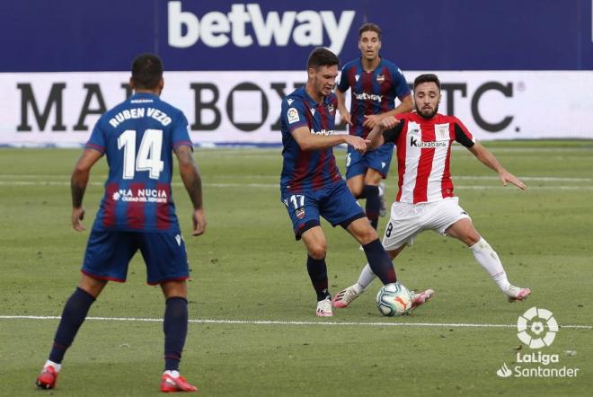 El Logo irá debajo del dorsal, dónde estaba La Nucía antes (Foto: LaLiga)