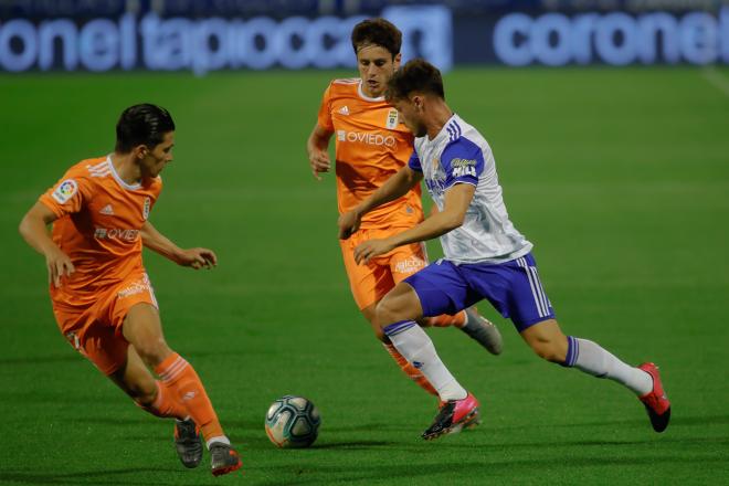 Imagen del partido ante el Oviedo (Foto: Daniel Marzo).