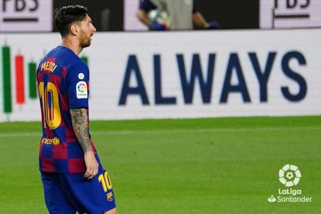 Leo Messi, ante Osasuna (Foto: LaLiga).