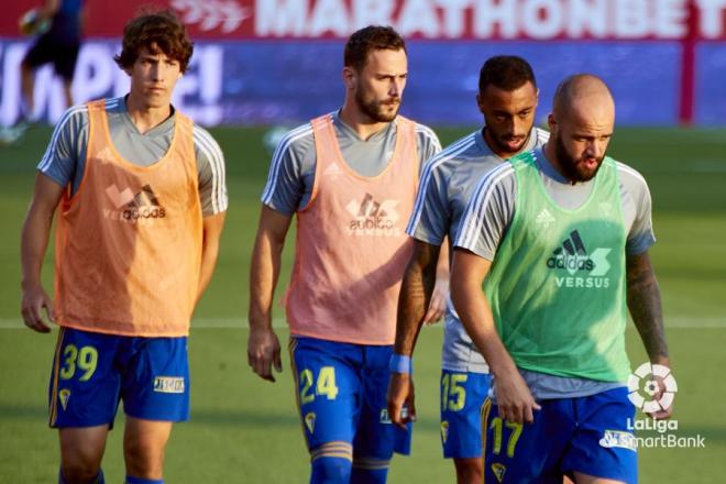 Entrenamiento previo al Girona-Cádiz (Foto: LaLiga).