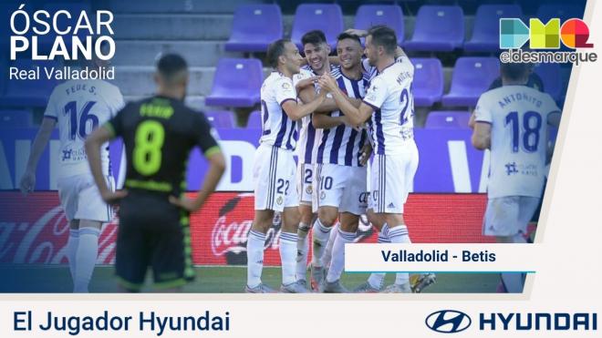 Óscar Plano, jugador Hyundai del Pucela-Betis.