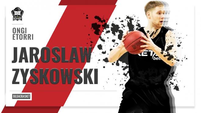 El alero internacional polaco Jaroslaw Zyskowski refuerza al RETAbet Bilbao Basket.