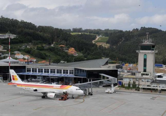 Aeropuerto de Alvedro en Culleredo (A Coruña)