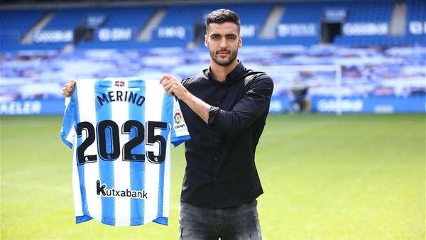 Mikel Merino ha renovado con la Real hasta 2025 (Foto: Real Sociedad).