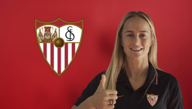 Aivi Luik, nueva jugadora del Sevilla FC Femenino (Foto: SFC).